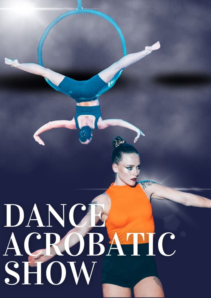 Acrobatic Dance Show Poster