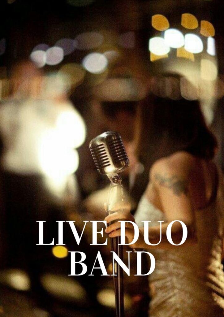 Live Duo Band Poster