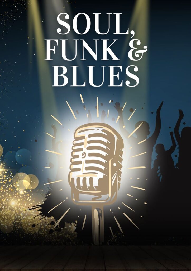 Soul Funk and Blues Poster