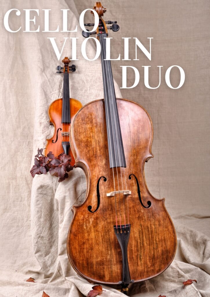 Violin and Cello Duo Poster